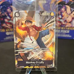 Monkey D Luffy P-035 Pirates Party Vol 3 Promo One Piece Card English SEALED - Image 1