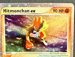Pokemon Hitmonchan EX Ruby and Sapphire Holo #98/109 Ultra Rare Card 2003 - Image 4