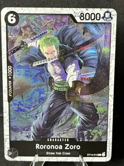 Roronoa Zoro ST14-013 C One Piece Card Game - Image 1