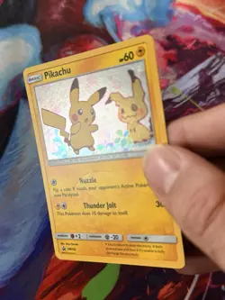 Pokemon 2019 Pikachu SM162 Sun & Moon Black Star Promo Holo Card TCG - Image 4