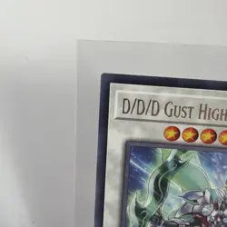 Yugioh - D/D/D Gust High King Alexander COTD EN040 NM Card 1st edition Rare - Image 2