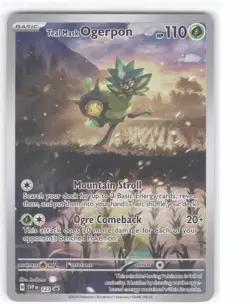 Pokemon Teal Mask Ogerpon - Promo SV: Scarlet & Violet Promo Cards 123 NM - Image 1