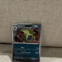 Pokemon TCG Tyranitar Foil 135/193 Paldea Evolved Stage 2 English Card - Image 1