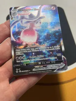 Hatterene Vmax GG47/GG70 Crown Zenith Galarian Gallery NM Full Art Pokemon Card - Image 5