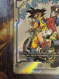 Chi-Chi SB01-019 Alternate Art Dragon Ball Manga Booster Card Fusion World - Image 5