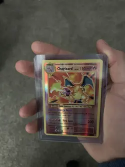 Pokemon TCG Charizard Creature Holo Card English Nintendo Standard Card Stock - Image 2