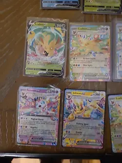 Pokemon TCG Eevveelutions Card Lot Full Arts and More - Image 4