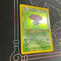 Vileplume 15/64 Jungle Holo Rare WOTC Vintage Pokemon Card 1999 Near Mint NM - Image 2
