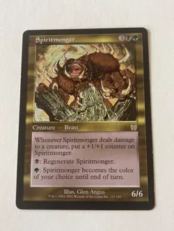 Magic the Gathering MTG Card: Spiritmonger Apocalypse 121/143! NM - Image 1