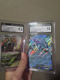 Pokemon TCG Suicune EX Trading Card 010/034 CGC 10with Mabosstiff cgc 9.5 - Image 1