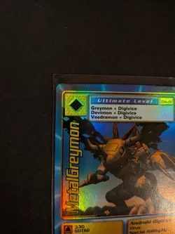 MetalGreymon (DW-01) Digimon World Promo Card PlayStation 1999 (024437/100000) - Image 2