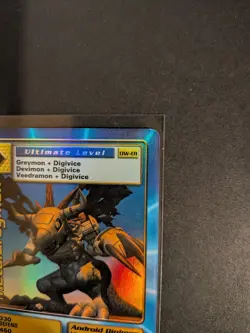 MetalGreymon (DW-01) Digimon World Promo Card PlayStation 1999 (024437/100000) - Image 3