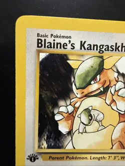 Blaine's Kangaskhan Gym Heroes 1st Edition Regular Card 036/132 - Image 2