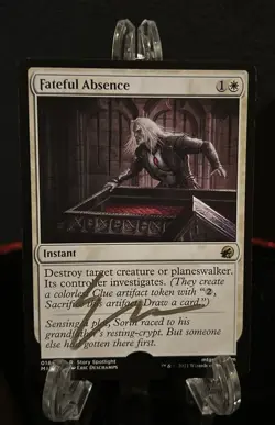 MTG Magic the Gathering Fateful Absence Signed Artist Proof Eric Deschamps NM AP - Image 1