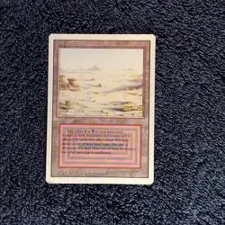 BADLANDS Revised dual land Magic the Gathering Moderate play - Image 4