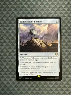 MTG Vanquisher’s Banner #0289 Rare Commander: The Lord of the Rings (LTC) - Image 1