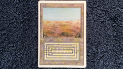 SCRUBLAND Revised dual land Magic the Gathering Moderate play - Image 2