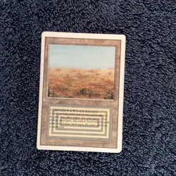 SCRUBLAND Revised dual land Magic the Gathering Moderate play - Image 4