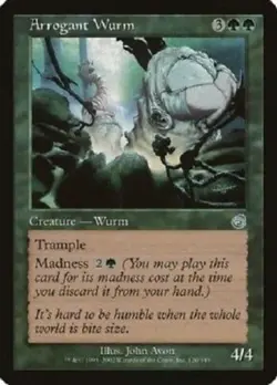 Arrogant Worm Torment MtG NM - Image 1