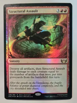 MTG Structural Assault Streets of New Capenna 126/281 Foil Rare - Image 2