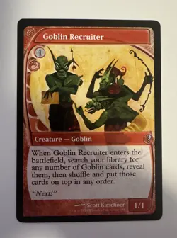Goblin Recruiter Future Sight MTG Mystery Booster 2 - Pack Fresh - NM - Image 1