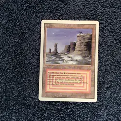 PLATEAU Revised dual land Magic the Gathering Moderate play - Image 4