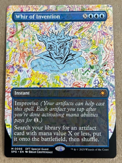 Whir of Invention (Borderless) Special Guests Regular NM-M Unplayed Pack Fresh - Image 1