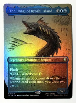 Unagi of Kyoshi Island - Borderless FOIL - MTG Avatar - TLA 319 - Image 1