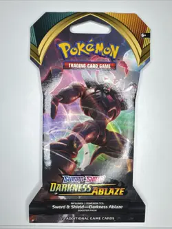 Pokemon TCG Sword & Shield Darkness Ablaze Booster Pack 820650807138 - Image 1