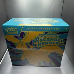 Pokemon TCG: Mega Evolution Ascended Heroes ETB Box Factory Sealed - Image 1