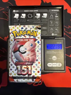 22.19g Heavy - Pokemon TCG S&V - 151 Booster Pack! Semi GOD U - Image 1