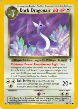 Dark Dragonair - 38/110 Legendary Collection - WOTC Unlimited - Pokemon TCG 2002 - Image 1