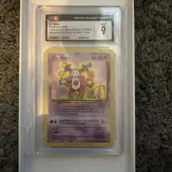 Pokemon TCG - Mr. Mime 013/034 Classic Holo CGC 9 - Image 1