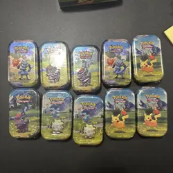 Pokemon Mega Evolution Ascended Heroes Mini Tin Lot Of 10! - Image 2