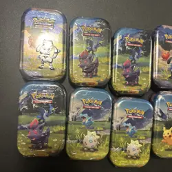 Pokemon Mega Evolution Ascended Heroes Mini Tin Lot Of 10! - Image 3