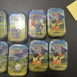 Pokemon Mega Evolution Ascended Heroes Mini Tin Lot Of 10! - Image 4
