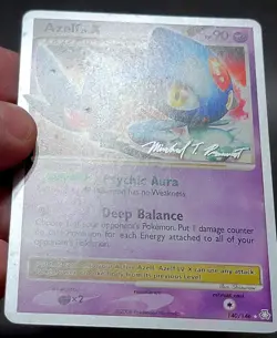 Pokemon Azelf Lv. X 140/146 World Championships 2010 Deck LP - Image 3