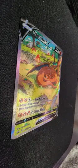 Pokemon TCG Charizard V SWSH260 Black Star Promo Holo - Image 3