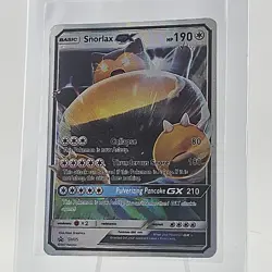 Snorlax GX - SM05 - Pokemon Sun & Moon Promo Ultra Rare Card LP - Image 1