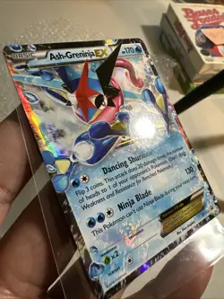 Ash-Greninja EX XY133 Holo Rare Black Star Promo Card Pokemon TCG Please Read! - Image 2