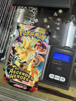 22.82g+ HEAVY -Pokemon Ascended Heroes Booster Pack -Possible GODU SAME DAY SHIP - Image 1