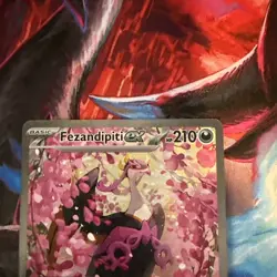 Fezandipiti EX Pokemon TCG Ascended Heroes 288/217 Special Illustration Rare SIR - Image 3