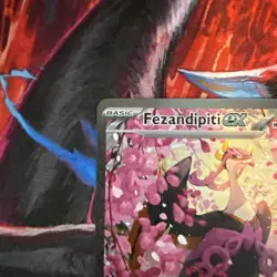 Fezandipiti EX Pokemon TCG Ascended Heroes 288/217 Special Illustration Rare SIR - Image 4