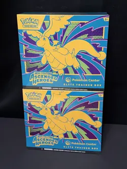 X2 Pokemon Ascended Heroes Pokemon Center ETB New Sealed IN HAND - Image 1