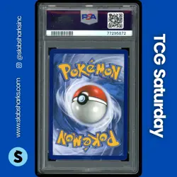 2018 POKEMON SUN & MOON LOST THUNDER #203/214 TYRANITAR GX FULL ART PSA 10 - Image 2