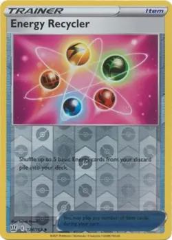 4x NM-Mint Energy Recycler - 124/163 - Uncommon - Reverse Holo Pokemon Battle St - Image 1