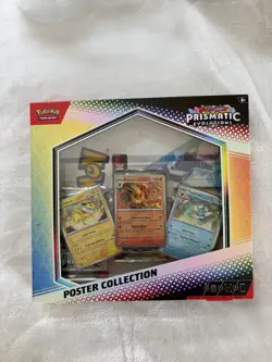 POKEMON PRISMATIC EVOLUTIONS POSTER COLLECTION BRAND NEW FACTORY SEALED TCG RARE - Image 3
