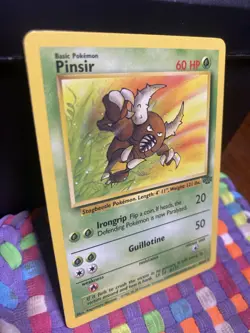 Pinsir Pokemon TCG jungle Set 25/64 Rare #25 LP - Image 2