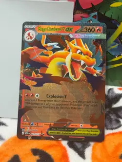 Mega Charizard Y Ex 022/217 Ascended Heroes Pokemon TCG MINT - PSA 10 QUALITY - Image 1