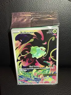 TCG Pokemon Bulbasaur 133/132 Mega Evolution IR Holo Stamped NM Sealed - Image 3